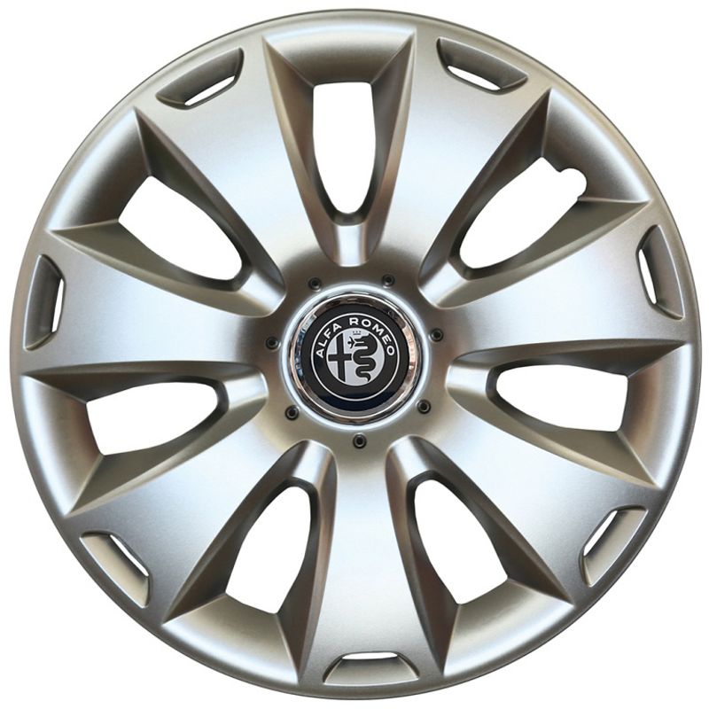 Auto si Moto - Anvelope si jante - Accesorii roti - Capace roti - Set 4 capace roti Kerime R16, potrivite jantelor de 16 inch, pentru Alfa Romeo, Model 417 - Infinity.ro