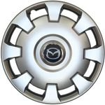 Auto si Moto - Anvelope si jante - Accesorii roti - Capace roti - Set 4 capace roti Kerime R15, potrivite jantelor de 15 inch, pentru Mazda, Model 303 - Infinity.ro