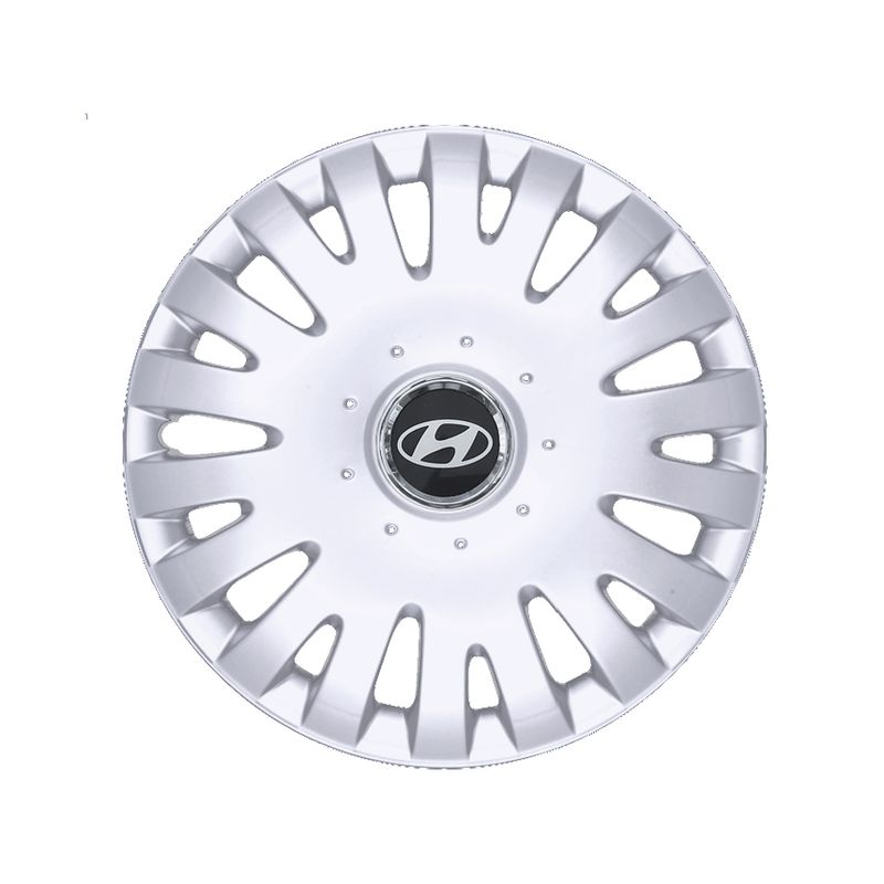 Auto si Moto - Anvelope si jante - Accesorii roti - Capace roti - Set 4 capace roti Kerime R16, potrivite jantelor de 16 inch, pentru Hyundai, Model 403 - Infinity.ro