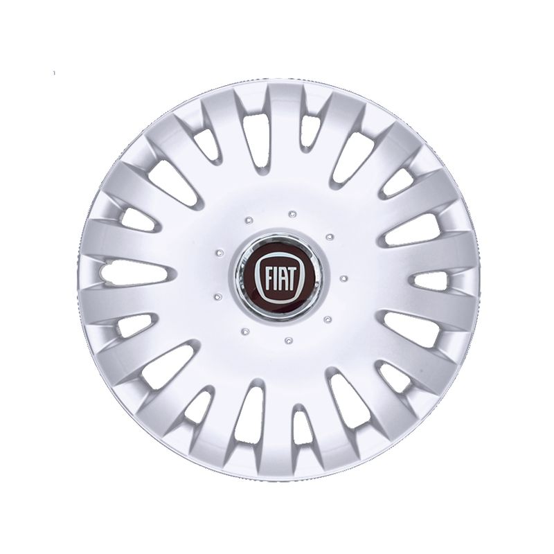 Auto si Moto - Anvelope si jante - Accesorii roti - Capace roti - Set 4 capace roti Kerime R16, potrivite jantelor de 16 inch, pentru Fiat, Model 403 - Infinity.ro