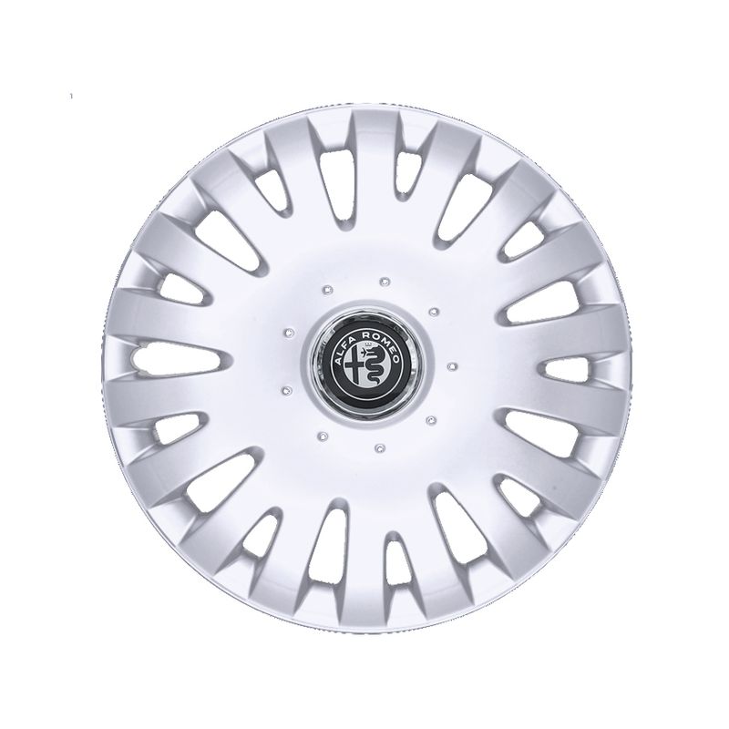 Auto si Moto - Anvelope si jante - Accesorii roti - Capace roti - Set 4 capace roti Kerime R16, potrivite jantelor de 16 inch, pentru Alfa Romeo, Model 403 - Infinity.ro