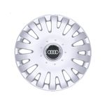 Auto si Moto - Anvelope si jante - Accesorii roti - Capace roti - Set 4 capace roti Kerime R16, potrivite jantelor de 16 inch, pentru Audi, Model 403 - Infinity.ro