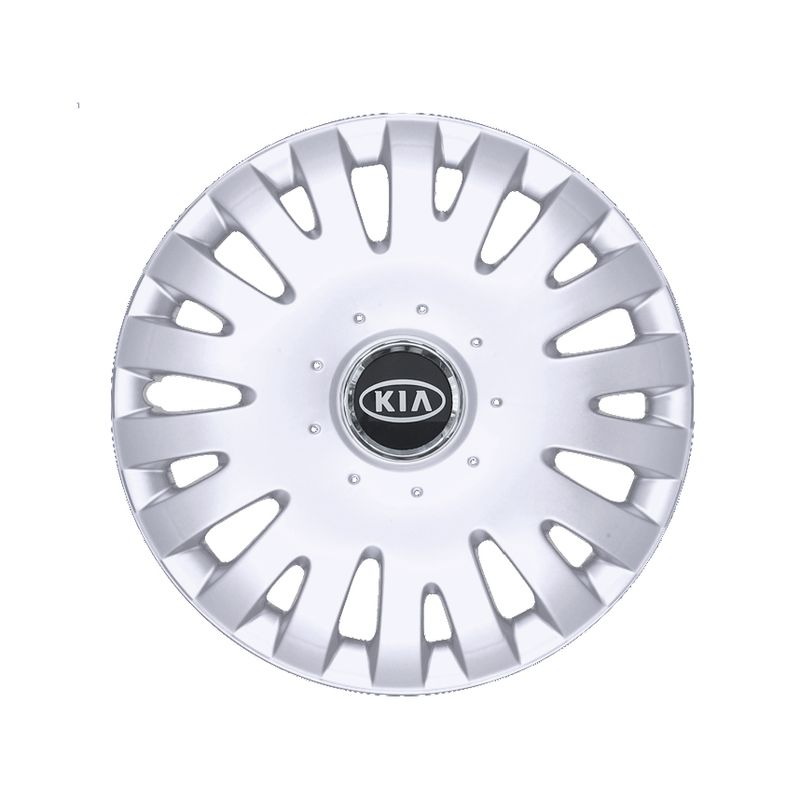 Auto si Moto - Anvelope si jante - Accesorii roti - Capace roti - Set 4 capace roti Kerime R16, potrivite jantelor de 16 inch, pentru Kia, Model 403 - Infinity.ro