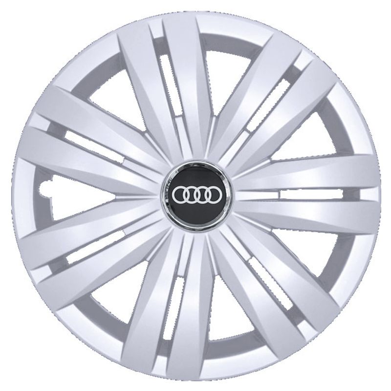 Auto si Moto - Anvelope si jante - Accesorii roti - Capace roti - Set 4 capace roti Kerime R16 (potrivite jantelor de 16 inch) pentru Audi, Model 427 - Infinity.ro