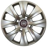 Auto si Moto - Anvelope si jante - Accesorii roti - Capace roti - Set 4 capace roti Kerime R15, potrivite jantelor de 15 inch, pentru Fiat, Model 334 - Infinity.ro