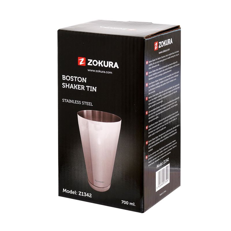 Casa si Gradina - Bucatarie si vesela - Accesorii bar - Shakere - Shaker cocktail Boston, inox, 700ml - Zokura - Infinity.ro