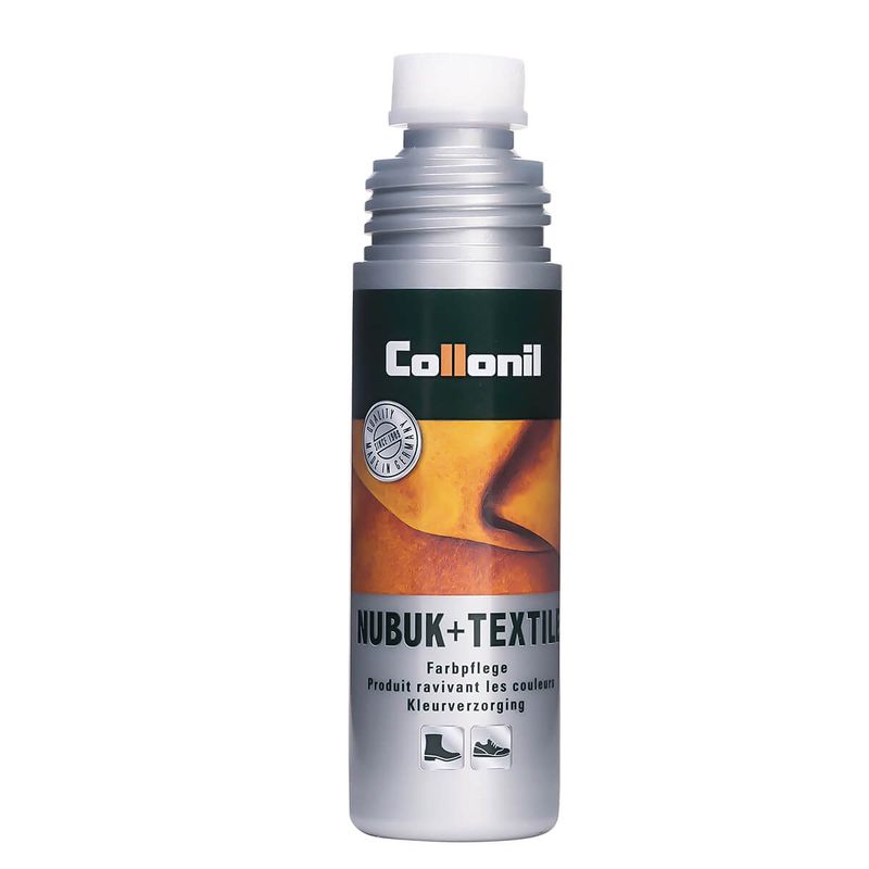 Market - Spalare si intretinere rufe - Produse intretinere Incaltaminte - Creme si Spray-uri intretinere - Solutie pentru piele intoarsa Collonil Nubuk + Textile, 100 ml, maro mediu - Infinity.ro