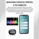 TV, Audio-Video si Foto - Portabile audio - Casti audio - Casti Wireless Sport MIANDREE® ActiveBuds, True Wireless, BT 5.3, Handsfree, ANC, Voice Assistant, 40h, Rezistente, LED - Infinity.ro