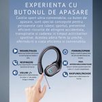 TV, Audio-Video si Foto - Portabile audio - Casti audio - Casti Wireless Sport MIANDREE® ActiveBuds, True Wireless, BT 5.3, Handsfree, ANC, Voice Assistant, 40h, Rezistente, LED - Infinity.ro