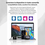 TV, Audio-Video si Foto - Portabile audio - Casti audio - Casti Wireless Sport MIANDREE® ActiveBuds, True Wireless, BT 5.3, Handsfree, ANC, Voice Assistant, 40h, Rezistente, LED - Infinity.ro