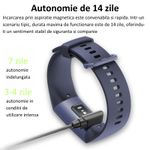 Laptop, Telefoane si Tablete - Wearables si gadgeturi - Wearables - Bratari fitness - Bratara Fitness MIANDREE®, Puls/Somn/Tensiometru/Oximetru, AMOLED, Always-On-Display, Compatibil iPhone/Samsung/Huawei - Infinity.ro