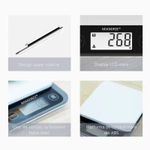 Electronice si Electrocasnice - Electrocasnice bucatarie - Mixere, tocatoare & roboti de bucatarie - Cantare de bucatarie - Cantar Bucatarie Inteligent MIANDREE®,24 Indici Nutritionali,Calorii/Proteine/Grasimi/Carbohidrati,Apple Health/Fitbit - Infinity.ro