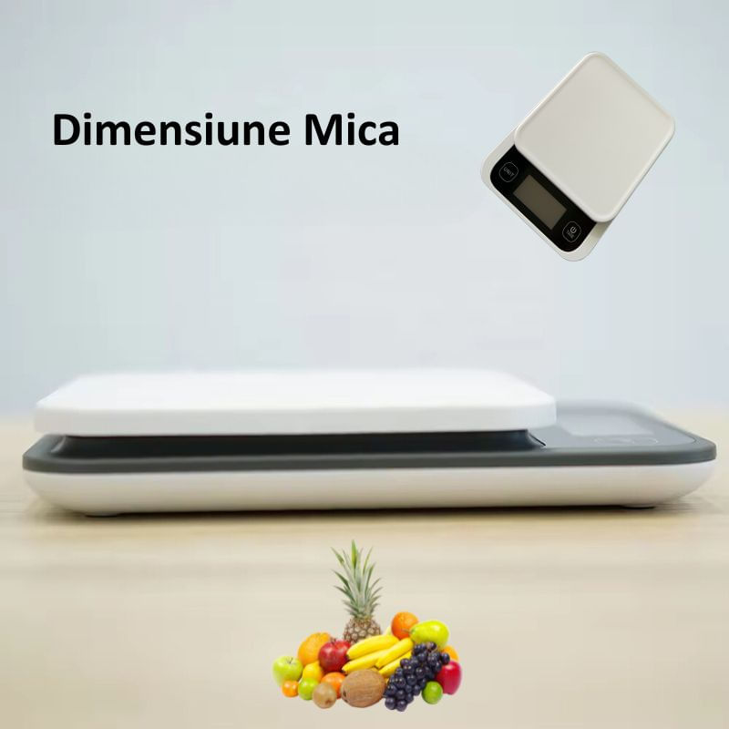 Electronice si Electrocasnice - Electrocasnice bucatarie - Mixere, tocatoare & roboti de bucatarie - Cantare de bucatarie - Cantar Bucatarie Inteligent MIANDREE®,24 Indici Nutritionali,Calorii/Proteine/Grasimi/Carbohidrati,Apple Health/Fitbit - Infinity.ro