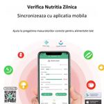 Electronice si Electrocasnice - Electrocasnice bucatarie - Mixere, tocatoare & roboti de bucatarie - Cantare de bucatarie - Cantar Bucatarie Inteligent MIANDREE®,24 Indici Nutritionali,Calorii/Proteine/Grasimi/Carbohidrati,Apple Health/Fitbit - Infinity.ro