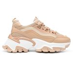 Fashion, accesorii si bijuterii - Femei - Incaltaminte femei - Sneakers si tenisi femei - Pantofi sport De dama ,cu insertii de plasa,D1344,Kaki 36 - Infinity.ro