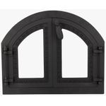 Casa si Gradina - Termice - Sobe, Seminee si accesorii - Accesorii seminee si sobe - Usa Cuptor Gradina cu Geam Model Grecesc 480 x 590 mm - Infinity.ro