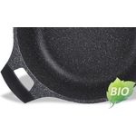 Casa si Gradina - Bucatarie si vesela - Vase pentru gatit - Tigai si seturi - Tigaie adanca antiaderenta cu capac 24cm burgundy - Infinity.ro