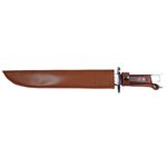 Sport si Outdoor - Camping - Cutite, bricege si accesorii - Cutite si bricege - Set Cutit AK si Maceta vanatoare, model AK, otel inoxidabil, 61 cm, argintiu - Infinity.ro