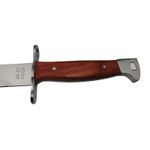 Sport si Outdoor - Camping - Cutite, bricege si accesorii - Cutite si bricege - Set Cutit AK si Maceta vanatoare, model AK, otel inoxidabil, 61 cm, argintiu - Infinity.ro