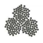 Sport si Outdoor - Camping - Accesorii camping si drumetii - Pachet prastie metalica si 100 bile metalice, snur, negru, 15 cm - Infinity.ro