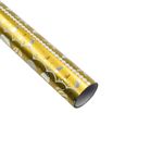 Carti si Birotica - Birotica - Articole ambalare - Hartie metalizata pentru ambalat cadouri, dans de globuri aurii, 150x70 cm - Infinity.ro