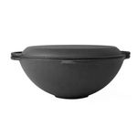 Casa si Gradina - Bucatarie si vesela - Vase pentru gatit - Oale si cratite - Wok 3 in 1 -37 cm - Infinity.ro