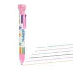 Carti si Birotica - Birotica - Instrumente de scris - Pixuri si stilouri - Pix multicolor cu 6 culori si stampila - Infinity.ro