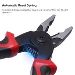 Casa si Gradina - Constructii - Scule de mana si unelte - Clesti si patenti - Set Clesti 5 in 1 BYNOVIS®, Patent, Taietor Cablu, Dezizolator, Cleste Sertizare, Foarfeca de tabla, Cap interschimbabil, Inlocuire usoara, Maner ergonomic, Prindere confortabila, Izolat electric - Infinity.ro