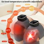 Ingrijire personala si Cosmetice - Sanatate si wellness - Aparate medicale - Suporturi ortopedice si orteze - Orteza 3 in 1, Genunchi, Cot, Umar, 6 trepte de incalzire si 5 trepte de intensitate masaj prin vibrare, Marime universala, Control tactil, Confortabil, 6000 vibratii/min, Incarcare USB Type-C, Acumul - Infinity.ro