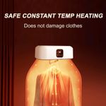 Market - Spalare si intretinere rufe - Uscatoare de rufe si accesorii - Uscator de Haine Portabil BYNOVIS®, Capacitate 10KG - 9-12 haine, Temperatura constanta, Putere MAX 600W, Uscare rapida, Timer, Compact, Calitate premium, Sac Lavabil, Pentru orice tip de haine, Lampa - Infinity.ro