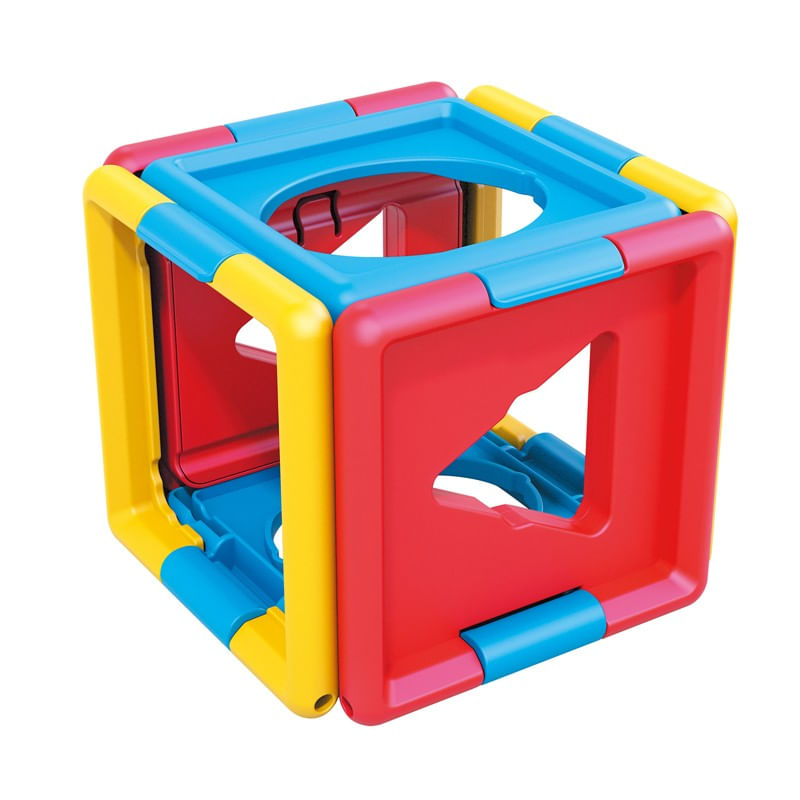 Jucarii, Copii si Bebe - Jucarii si jocuri - Jucarii & jocuri educative - Jocuri de memorie si inteligenta - Joc cubul logic - Infinity.ro