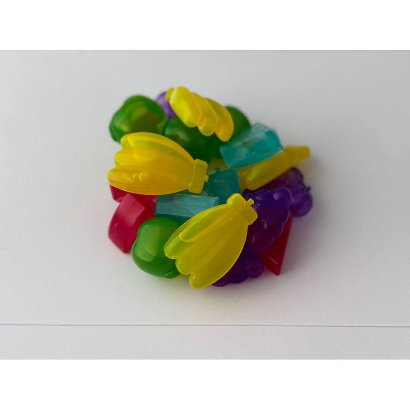 Casa si Gradina - Bucatarie si vesela - Accesorii bar - Forme cuburi de gheata - Set 20 cuburi de gheata in forma de fructe, reutilizabile, multicolor, Vivo, 19486 - Infinity.ro