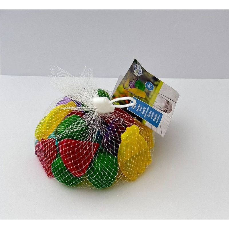 Casa si Gradina - Bucatarie si vesela - Accesorii bar - Forme cuburi de gheata - Set 20 cuburi de gheata in forma de fructe, reutilizabile, multicolor, Vivo, 19486 - Infinity.ro