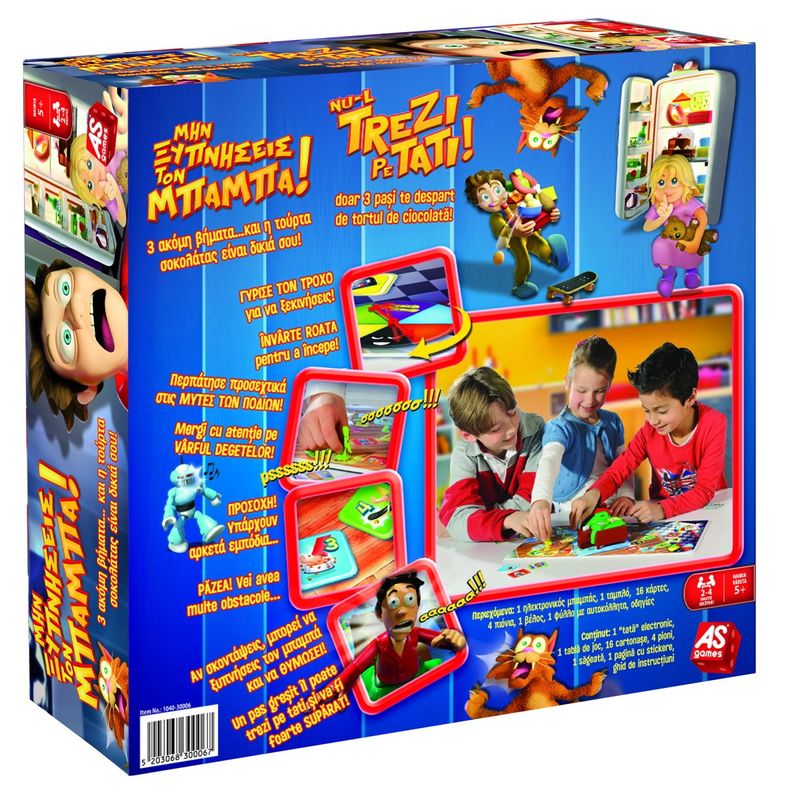 Jucarii, Copii si Bebe - Jucarii si jocuri - Jocuri si puzzle - Jocuri de societate - Joc nu-l trezi pe tati - Infinity.ro