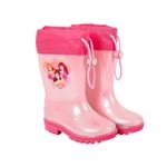 Fashion, accesorii si bijuterii - Copii - Incaltaminte copii - Ghete si cizme copii - Cizme din cauciuc pentru fete, Perletti, model Princess, colectia Disney Princess, 30-31 EU - Infinity.ro