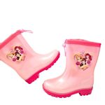 Fashion, accesorii si bijuterii - Copii - Incaltaminte copii - Ghete si cizme copii - Cizme din cauciuc pentru fete, Perletti, model Princess, colectia Disney Princess, 30-31 EU - Infinity.ro