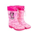 Fashion, accesorii si bijuterii - Copii - Incaltaminte copii - Ghete si cizme copii - Cizme din cauciuc pentru fete, Perletti, model Minnie Mouse, colectia Minnie, 28-29 EU - Infinity.ro