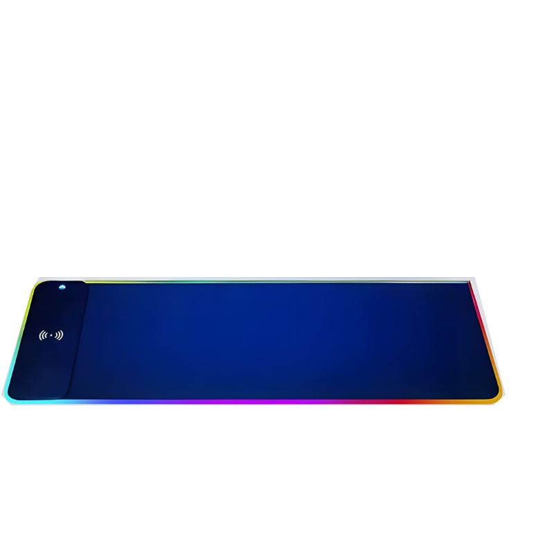 Mousepad gaming, Wireless, Compatibil cu Android, IOS, 13 moduri de led RGB, Rezistent la apa, 800x300x400mm