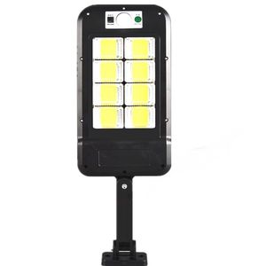 Lampa solara cu acumulator de exterior cu telecomanda 8 LED COB, set: 2 buc