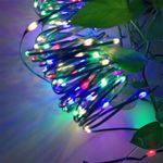 Casa si Gradina - Decoratiuni - Decoratiuni de sezon - Instalatie pentru Craciun, banda luminoasa, 50M, 500 led-uri, lumina multicolor, set: 2 buc - Infinity.ro