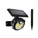 Casa si Gradina - Corpuri si surse de iluminat - Iluminat exterior - Lampi solare - Lampa solara 42 LED COB cu senzor de miscare si lumina , marime: 42 LED, set: 2 buc - Infinity.ro