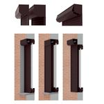 Casa si Gradina - Textile si covoare - Rulouri si jaluzele - Rulou exterior aluminiu, Italbox, 80x120cm, maron - Infinity.ro