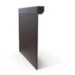 Casa si Gradina - Constructii - Ferestre si accesorii - Accesorii ferestre - Rulou exterior aluminiu, Italbox, 120x110cm, maron - Infinity.ro