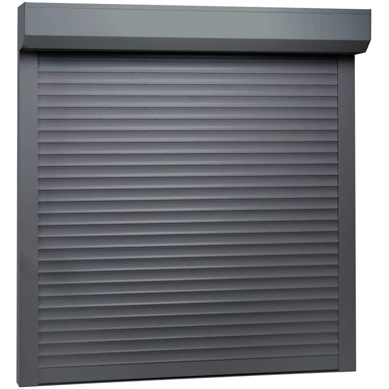 Casa si Gradina - Constructii - Ferestre si accesorii - Accesorii ferestre - Rulou exterior aluminiu, Italbox, 120x120cm, Gri antracit - Infinity.ro