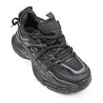 Fashion, accesorii si bijuterii - Femei - Incaltaminte femei - Sneakers si tenisi femei - Pantofi sport De dama ,cu insertii de plasa,D1343, Negru 37 - Infinity.ro