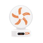 Electronice si Electrocasnice - Climatizare si sisteme de incalzire - Aparate racire aer - Ventilatoare - Ventilator cu panou solar si difuzor , culoare: alb/portocaliu - Infinity.ro