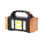 Casa si Gradina - Corpuri si surse de iluminat - Iluminat exterior - Lanterne - Lanterna multifunctionala cu LED, 25W, 1500 mAh, functie powerbank , culoare: auriu, set: 5 buc - Infinity.ro