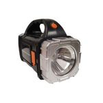 Casa si Gradina - Corpuri si surse de iluminat - Iluminat exterior - Lanterne - Lanterna multifunctionala cu LED, 25W, 1500 mAh, functie powerbank , culoare: argintiu, set: 2 buc - Infinity.ro