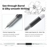 Carti si Birotica - Birotica - Instrumente de scris - Pixuri si stilouri - Ohuhu set 9 Finelinere lichide, cerneala premium negra, non toxic, uscare rapida - Infinity.ro