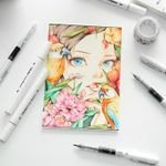 Carti si Birotica - Birotica - Instrumente de scris - Pixuri si stilouri - Ohuhu set 9 Finelinere lichide, cerneala premium negra, non toxic, uscare rapida - Infinity.ro